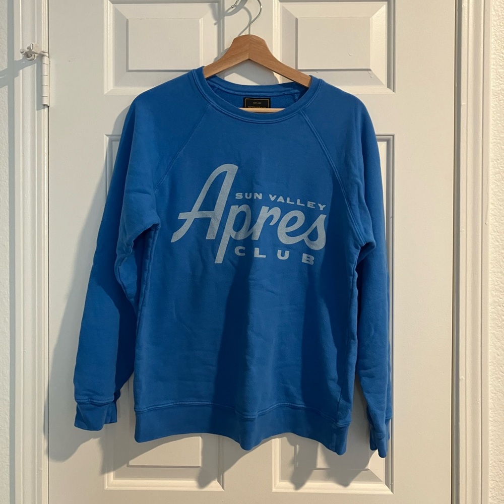Retro Brand Women’s Sun Valley Apres Ski Sweatshirt | 100% Cotton Oversized | S